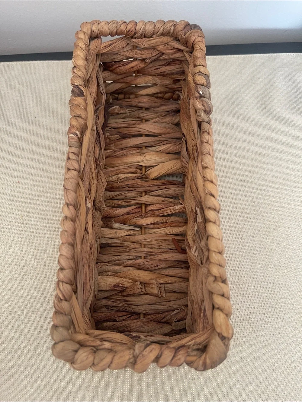 Natural Woven Water Hyacinth Basket Set - Brown